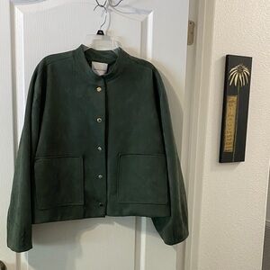 Gibson Latimer Dark Green Bomber Jacket